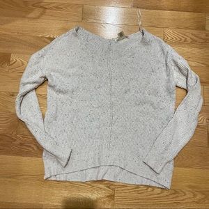 Slouchy multi-tone sweater